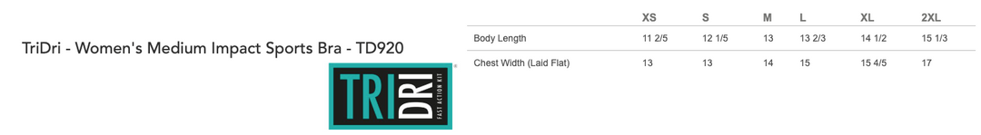 PREORDER - BY FAITH APPAREL - Women's Medium Impact Sports Bra