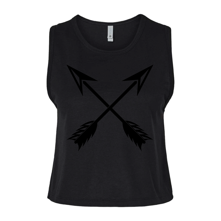 PREORDER - Koda Norman - Arrows - Women's Festival Crop Tank