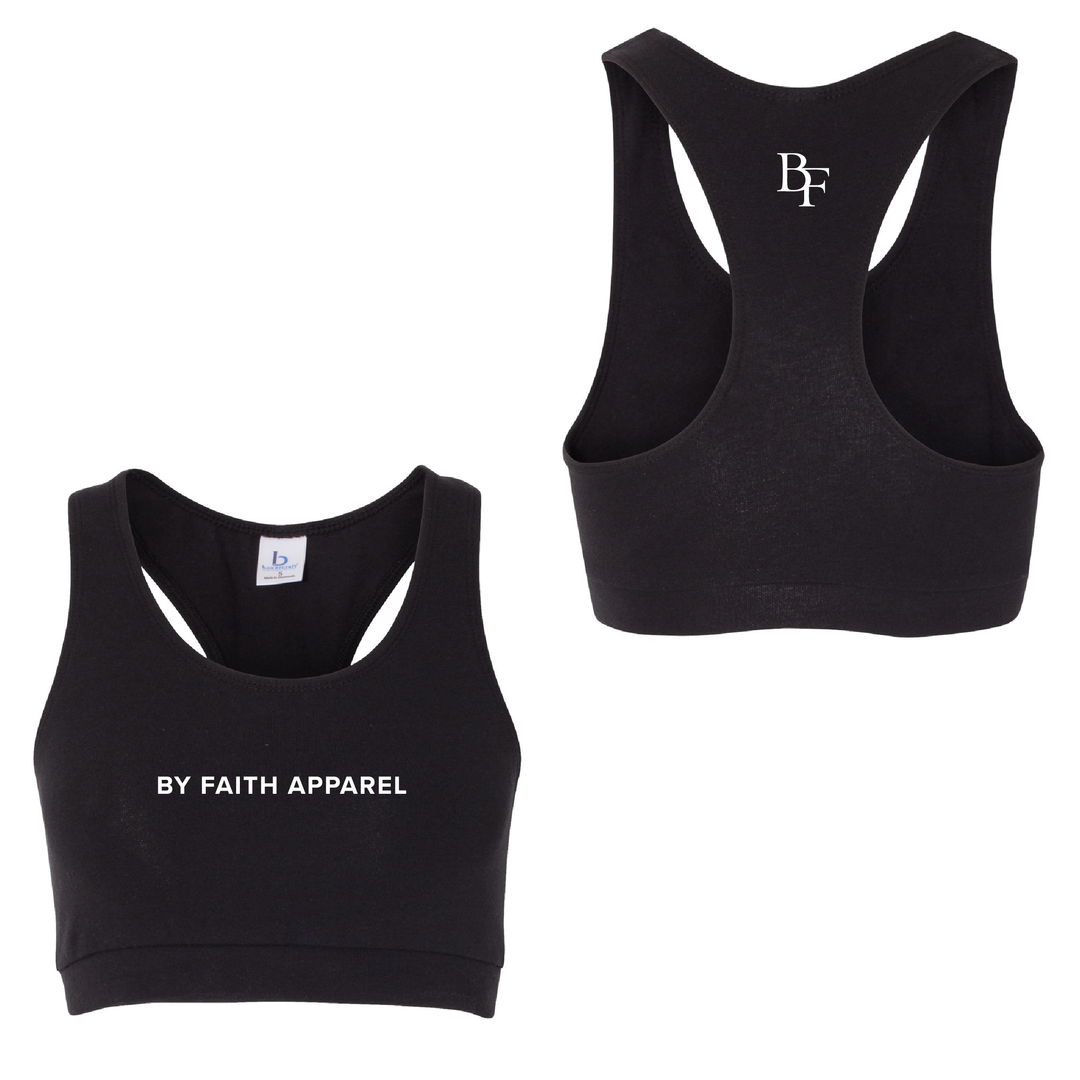 PREORDER - BY FAITH APPAREL - Women’s Support Your Team Sports Bra