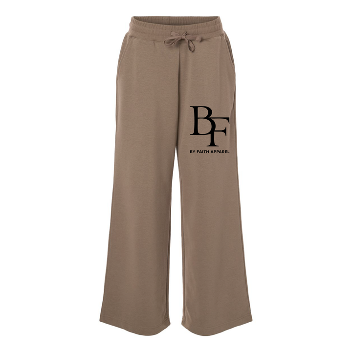 PREORDER - BY FAITH APPAREL - Women's French Terry Wide Leg Pants