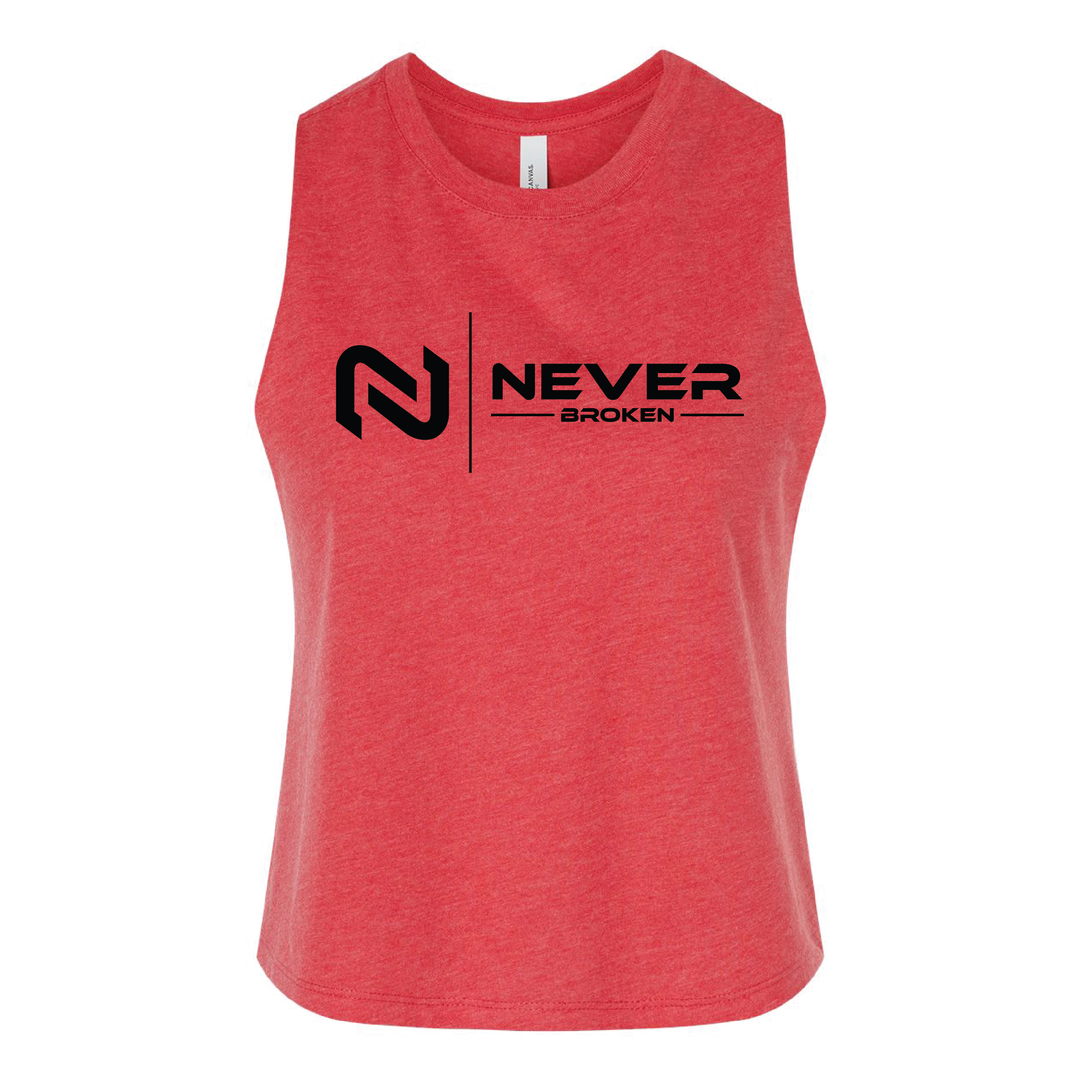CrossFit Never Broken - Racerback Crop