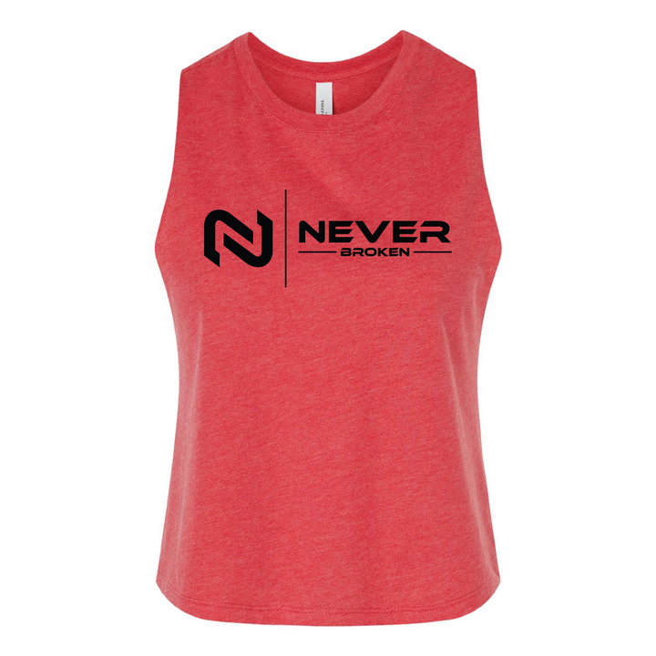 CrossFit Never Broken - Racerback Crop