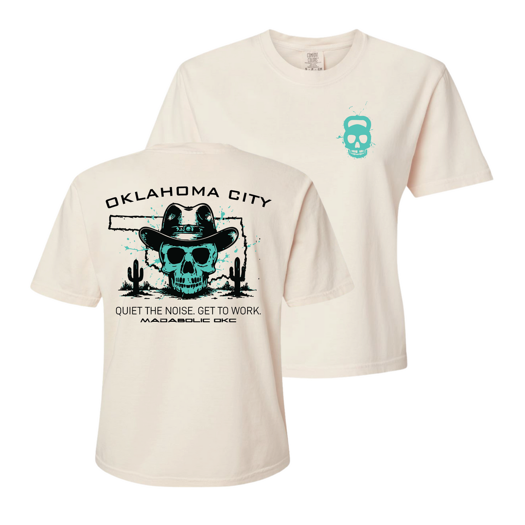 PREORDER - MADabolic - Quiet The Noise - Boxy Mid Length Women's T