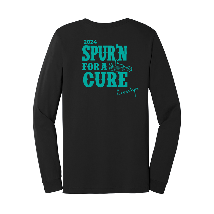 SPUR'N FOR A CURE - BELLA + CANVAS - Jersey Long Sleeve - 3501