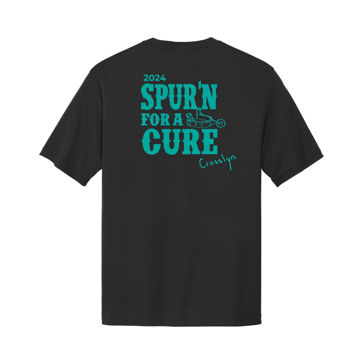 SPUR'N FOR A CURE - Sport-Tek - PosiCharge Competitor Tee. ST350