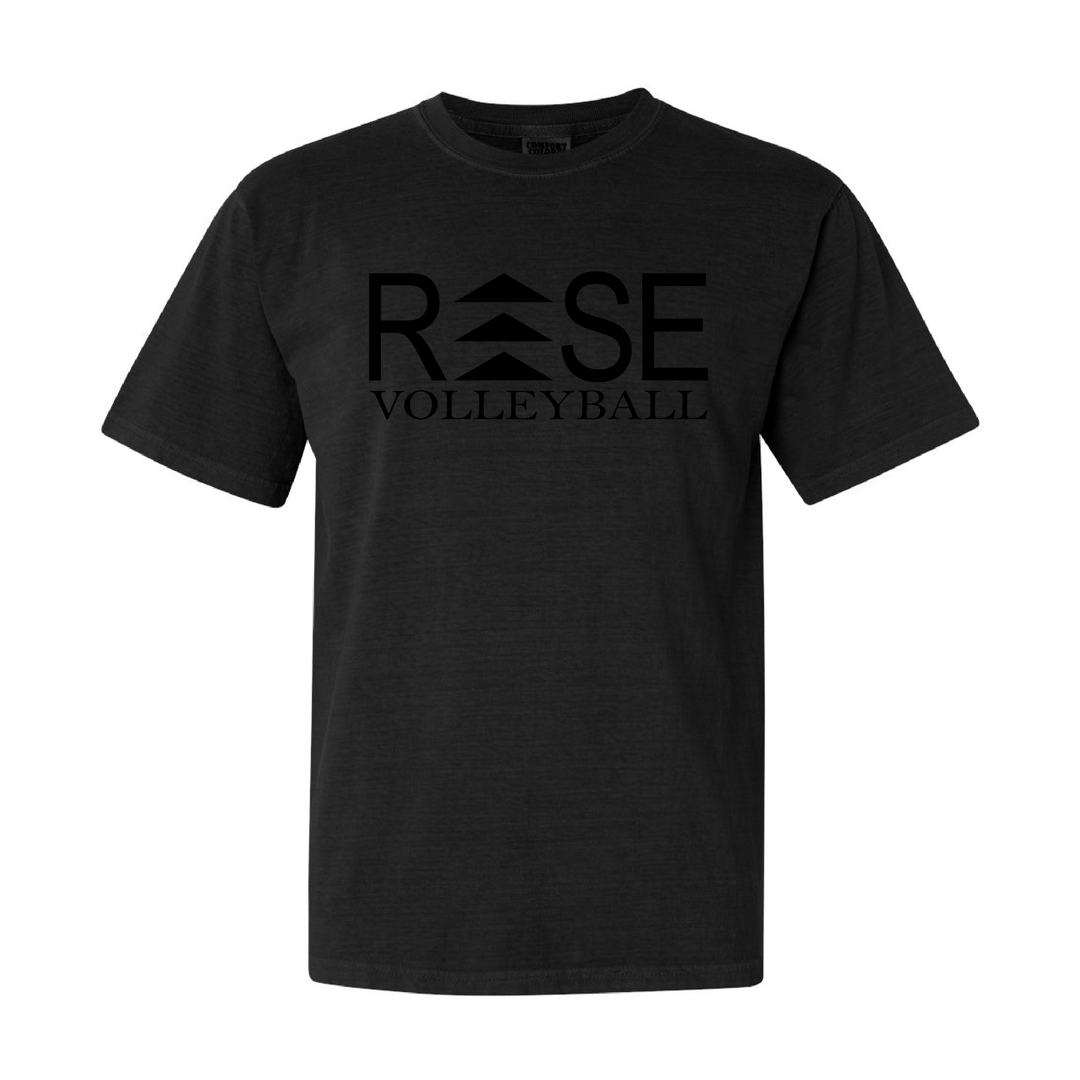 RISE Volleyball - Shirt Puff - Comfort Colors Garment Dyed T-Shirt