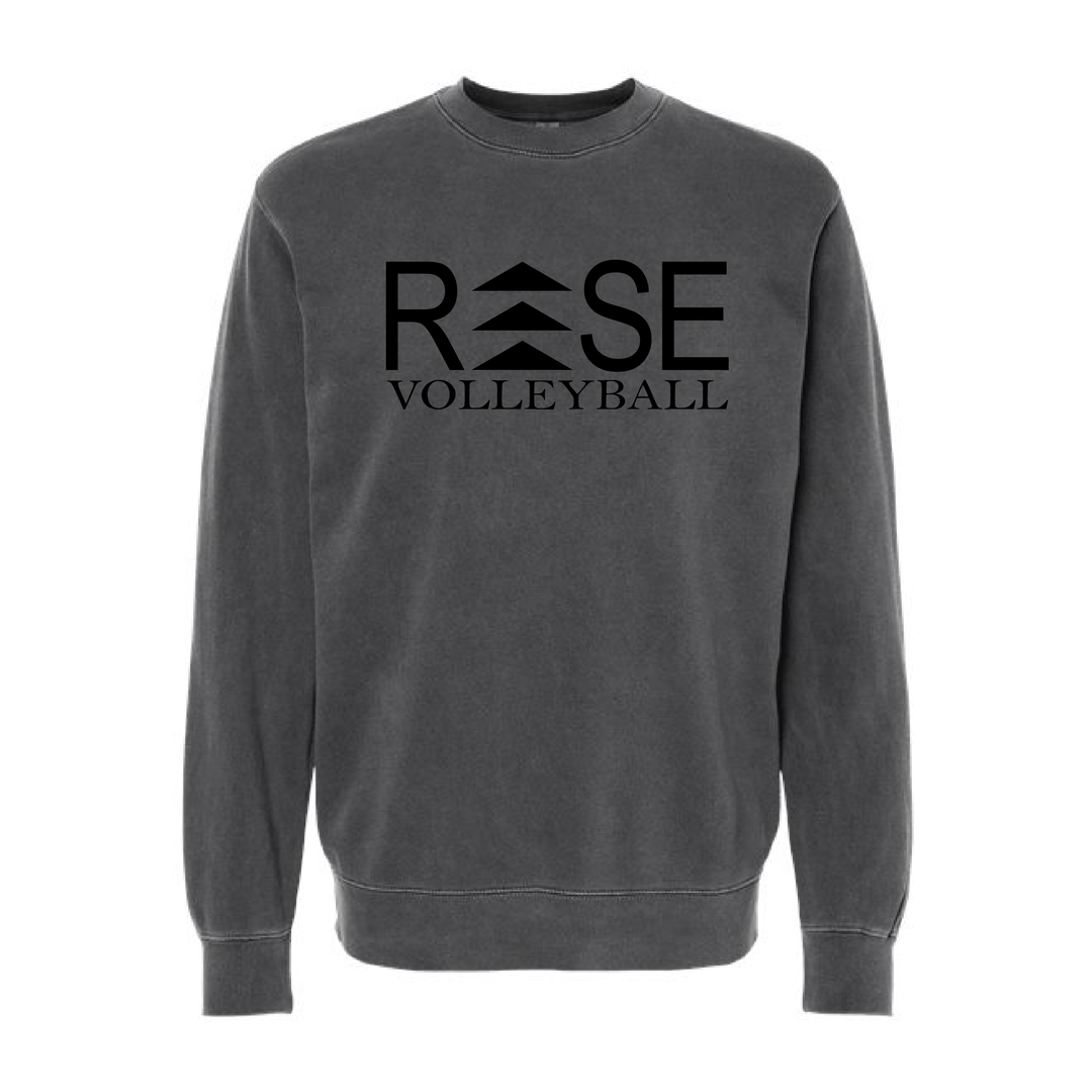 RISE Volleyball - Puff - Independent Trading Co. Midweight Pigment Dyed Sweatshirt