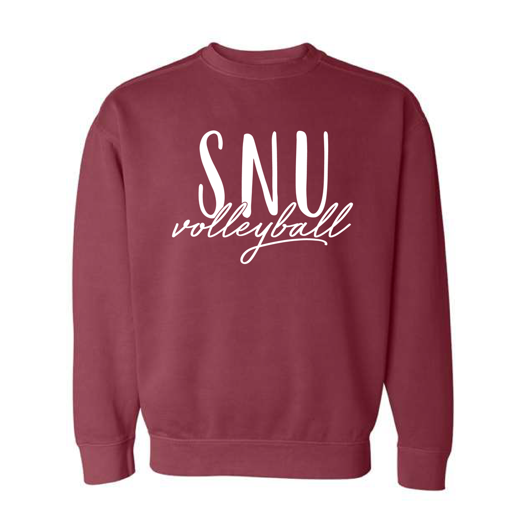 SNU Volleyball - Comfort Color Sweatshirt