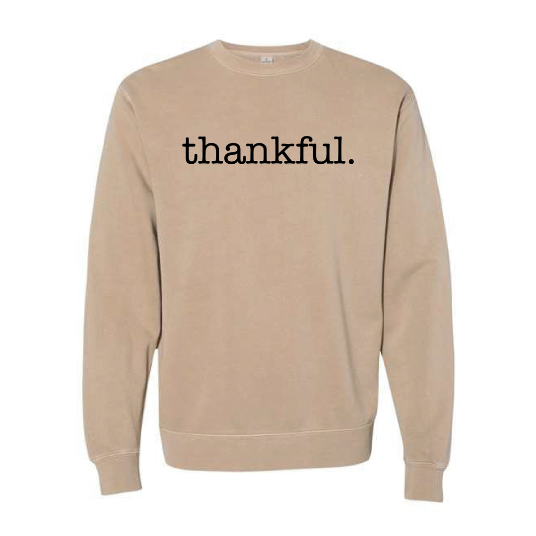 Thankful Typewriter Sweatshirt